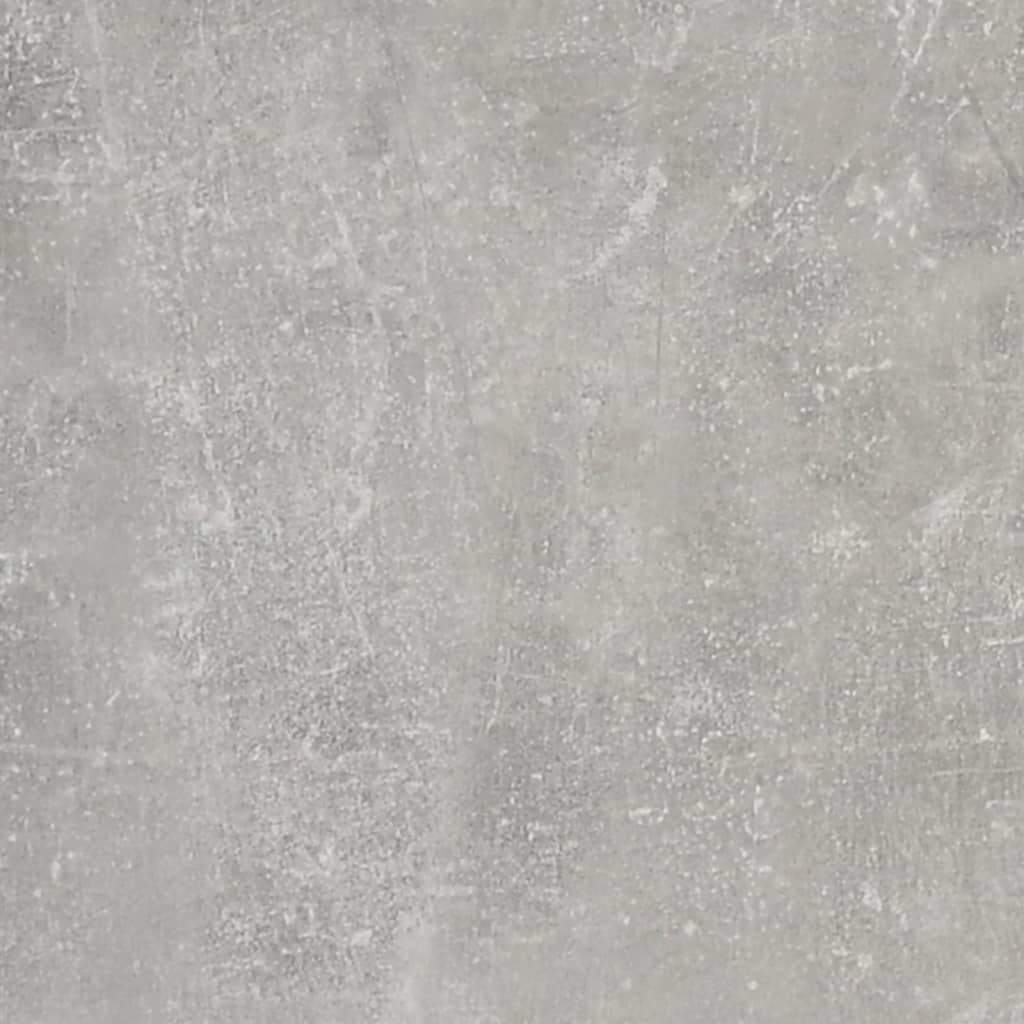 Komoda siva boja betona 80 x 33 x 70 cm od konstruiranog drva