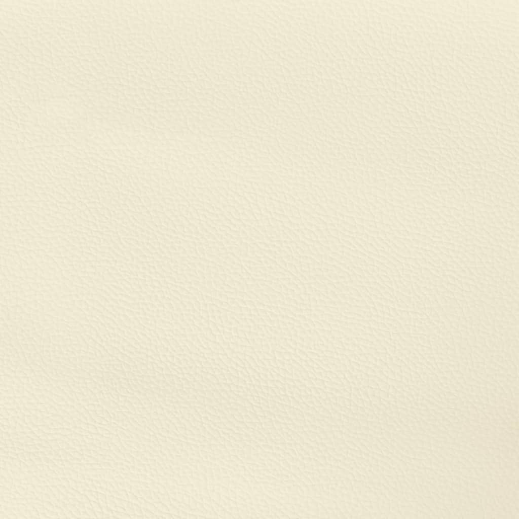 Uzglavlje s ušima krem 163x23x78/88 cm od umjetne kože