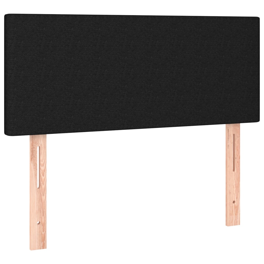 LED uzglavlje crno 90x5x78/88 cm od tkanine
