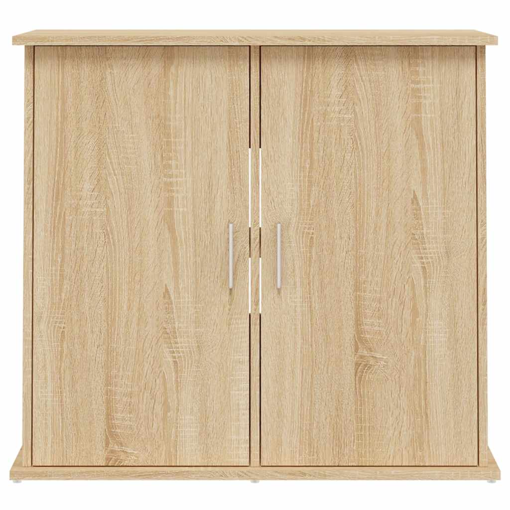 Stalak za akvarij Sonoma hrast 81x36x73 cm Konstruirano drvo