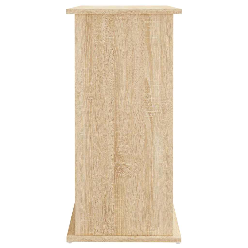 Stalak za akvarij Sonoma hrast 81x36x73 cm Konstruirano drvo