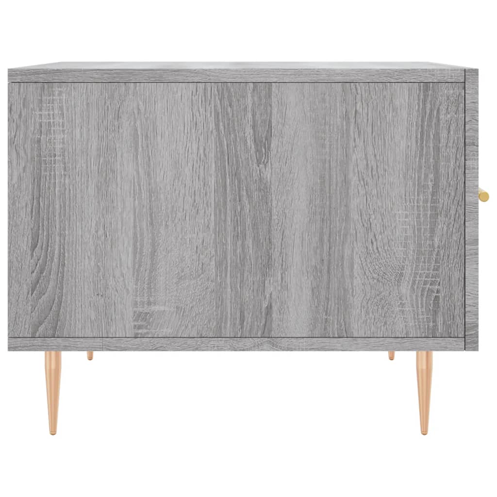 Stolići za kavu 2 kom boja hrast 50x50x40 cm konstruirano drvo