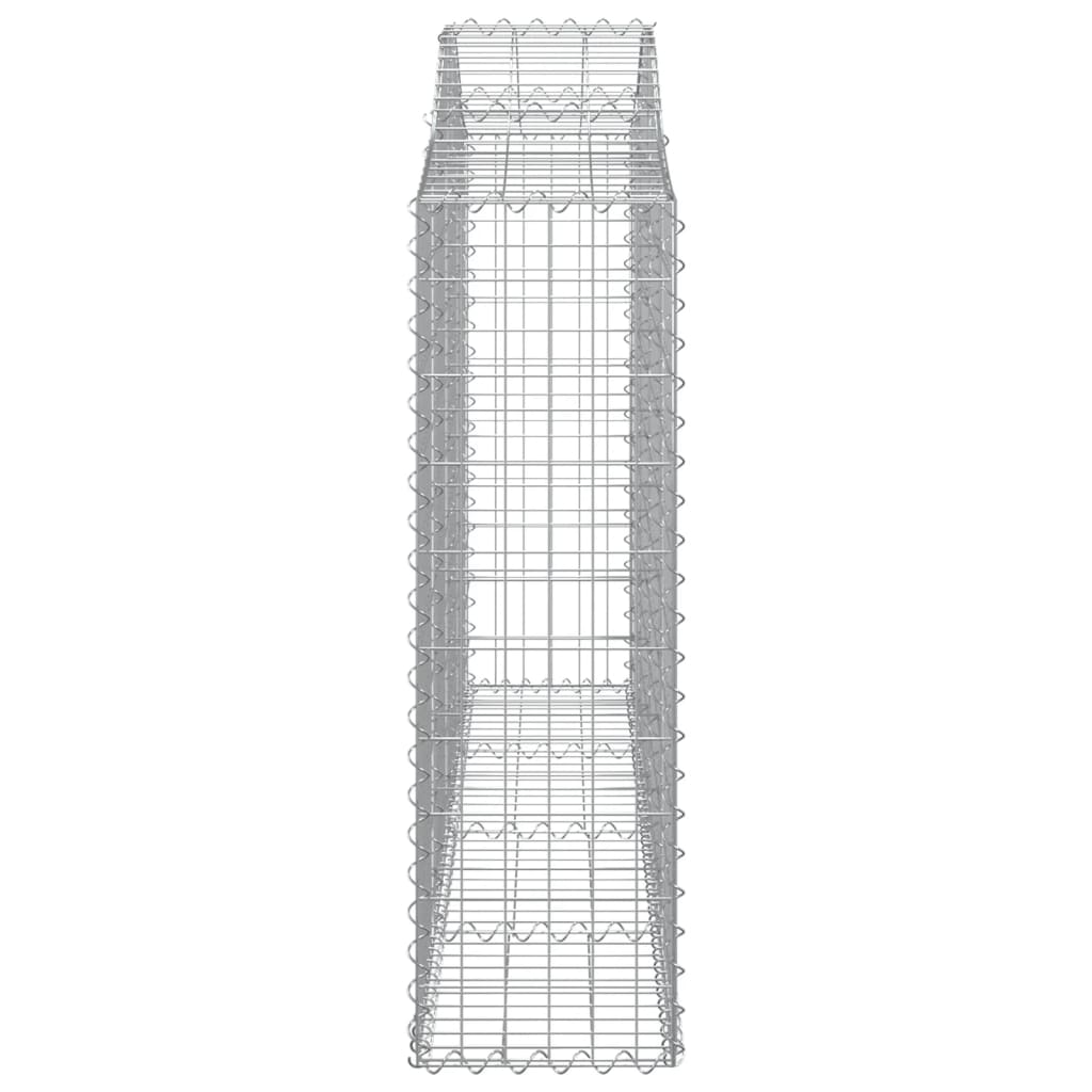 Lučne gabionske košare 11kom 200x30x100/120cm pocinčano željezo