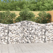 Lučne gabionske košare 12kom 200x50x100/120cm pocinčano željezo