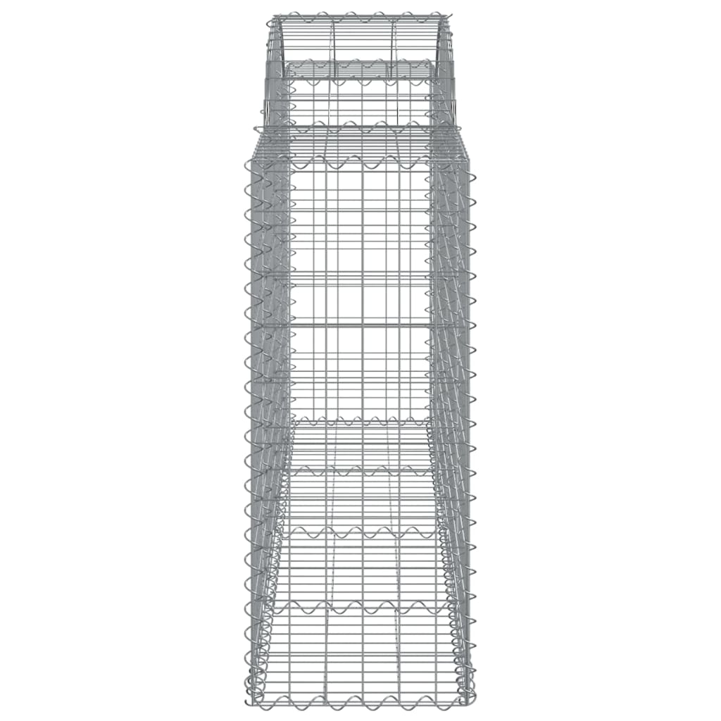 Lučne gabionske košare 30kom 200x50x100/120cm pocinčano željezo
