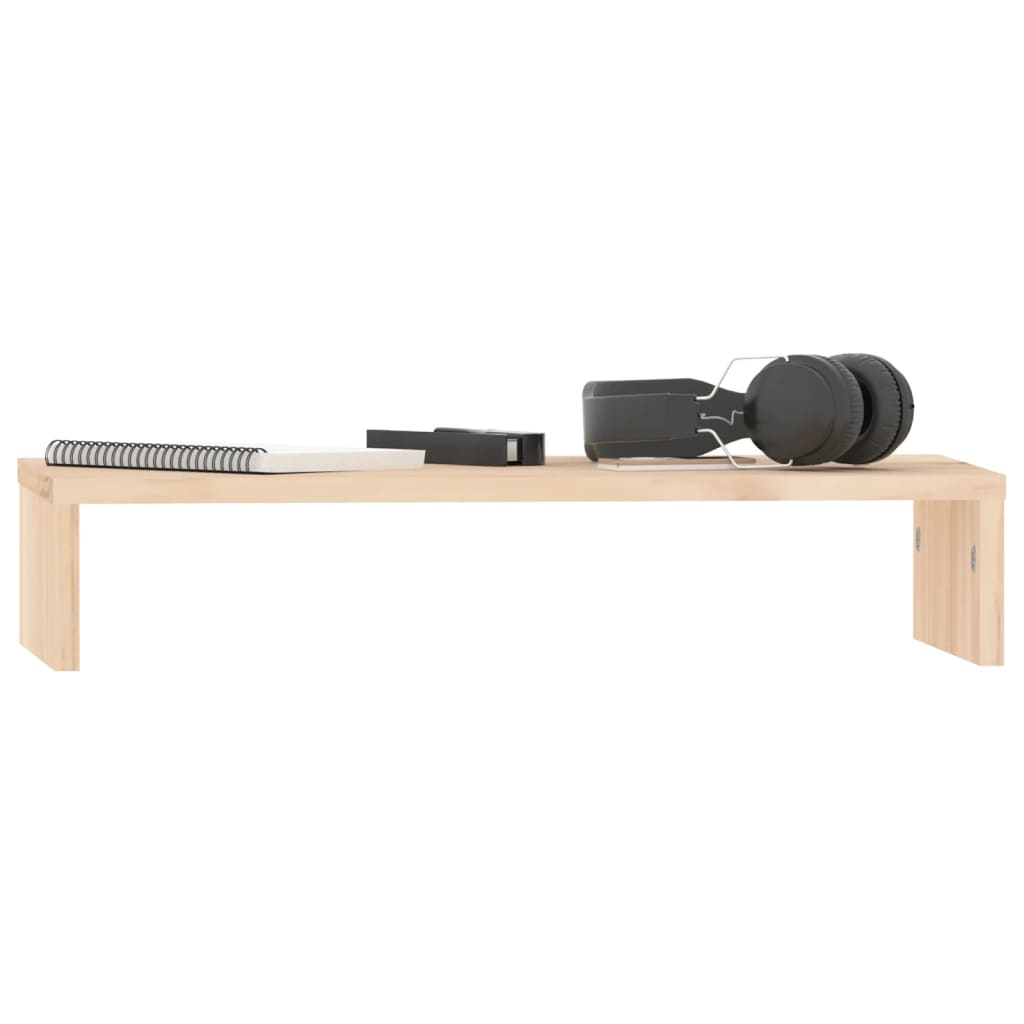 Stalak za monitor 50 x 27 x 10 cm od masivne borovine