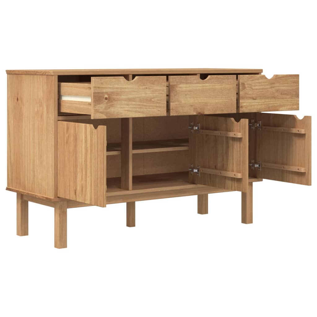 Komoda 114 x 43 x 73,5 cm od masivne borovine
