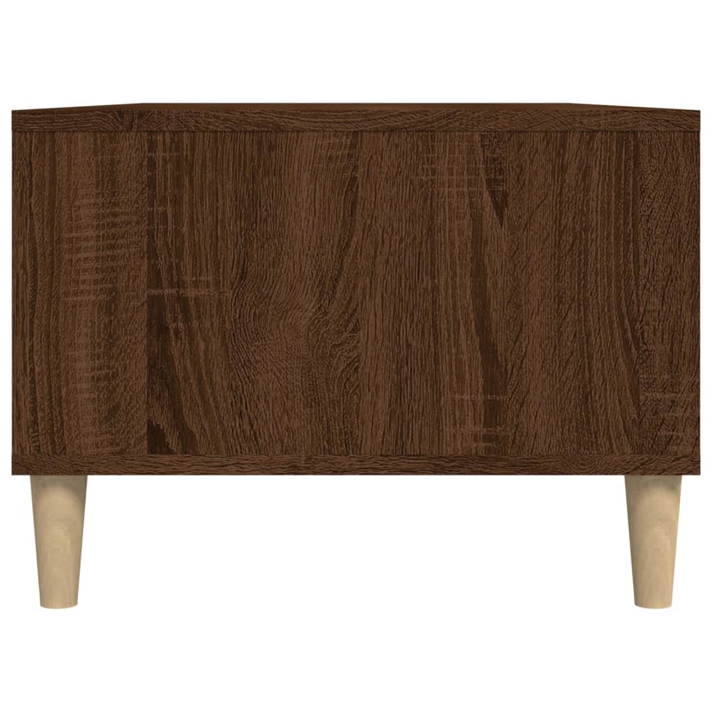 Stolić za kavu smeđi hrast 90x50x36,5 cm konstruirano drvo