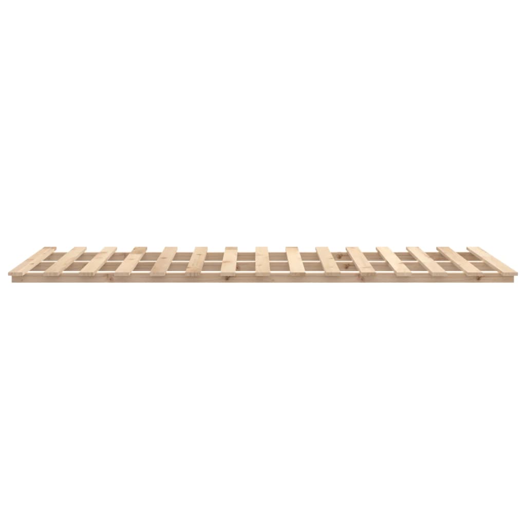 Okvir za krevet 100 x 200 cm od masivne borovine