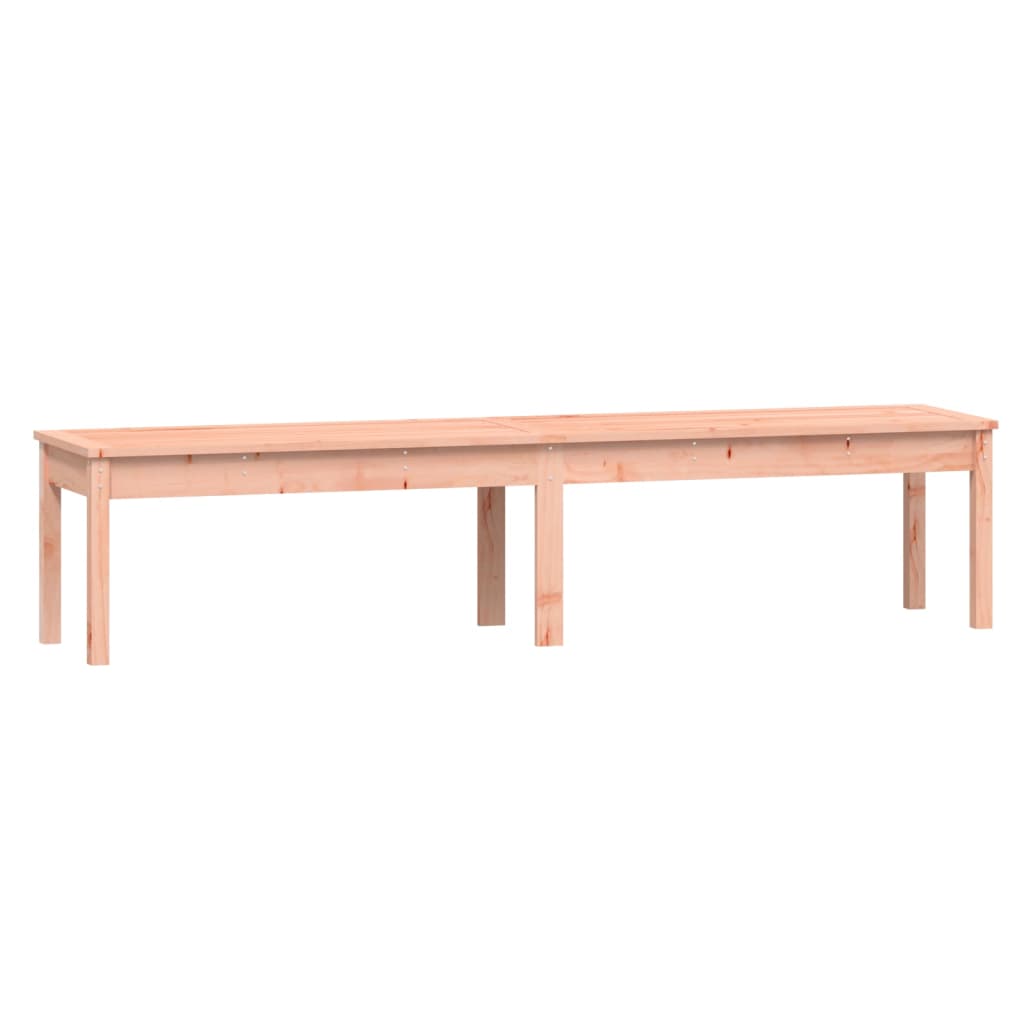 Vrtna klupa s 2 sjedala 203,5 x 44 x 45 cm od masivne duglazije