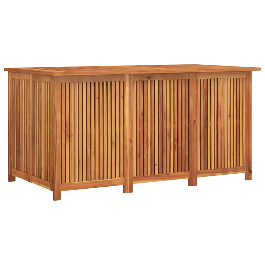 Vrtna kutija za pohranu 150x80x75 cm od masivnog drva bagrema