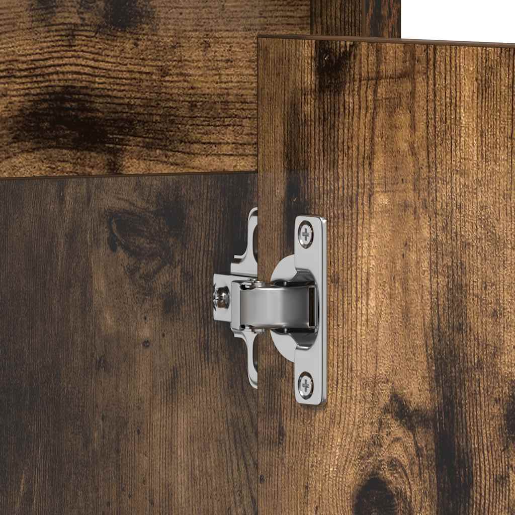 Kupaonski ormarić boja hrasta 60 x 33 x 61 cm konstruirano drvo
