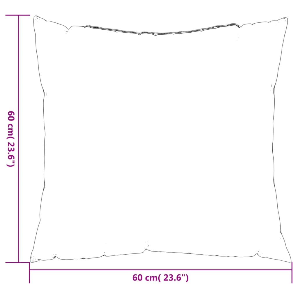 Jastuci za sofu 4 kom. kraljevsko plave boje 60x60 cm tkanina