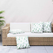 Jastučići za raspršenje 4 pcs Uzorak lista 60 x 60 cm Poliester