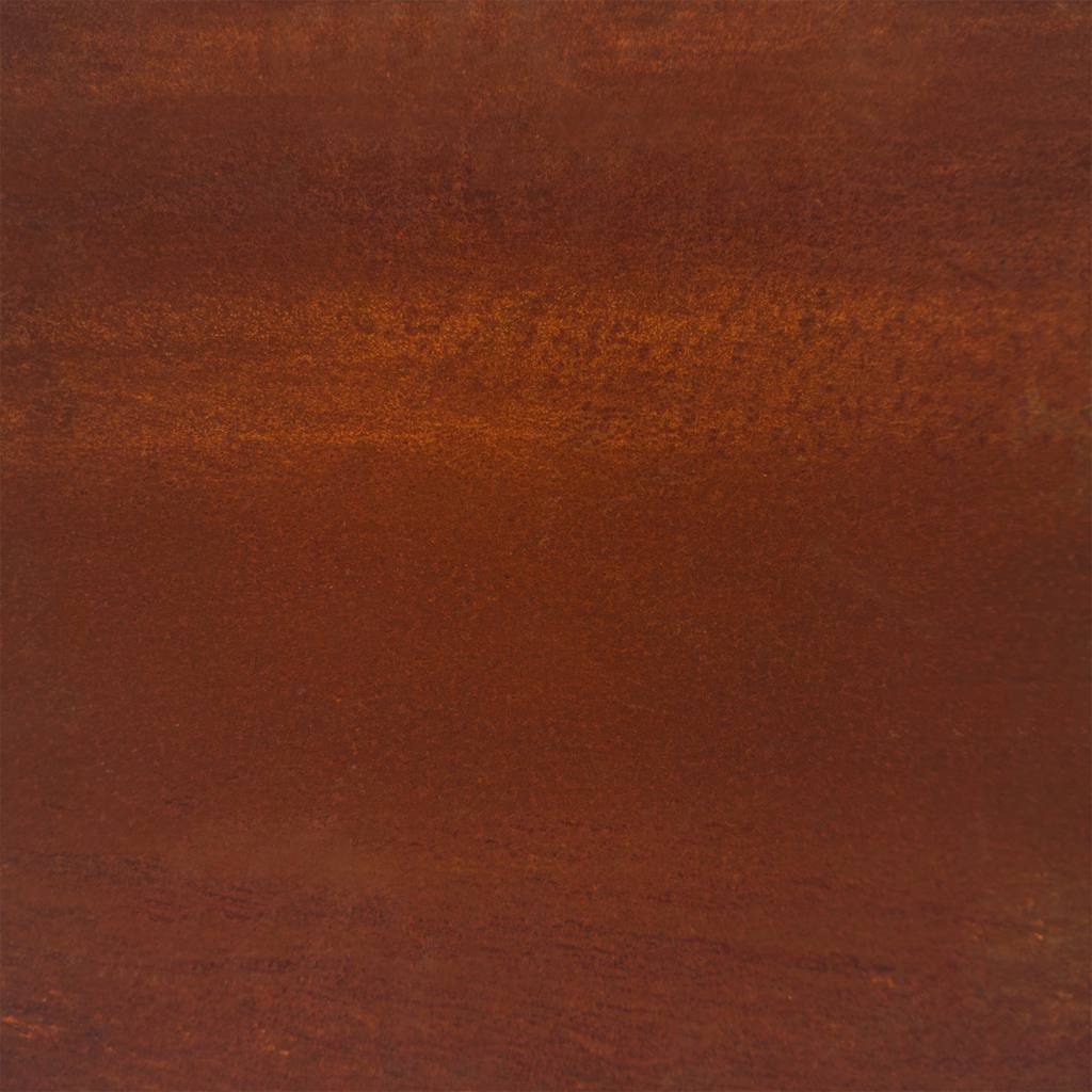 Vrtni zidni ukras 55 x 55 cm od čelika COR-TEN s uzorkom sunca