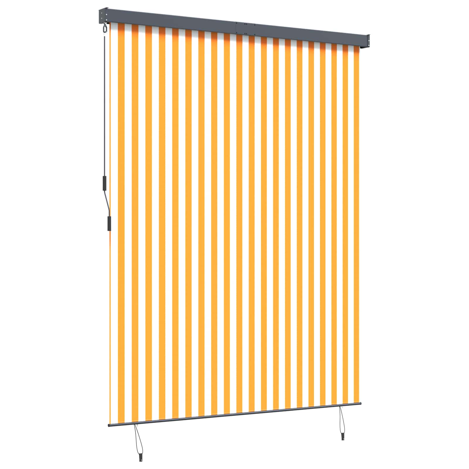 Rolo zavjesa Bijela i narančasta 200 x 250 cm