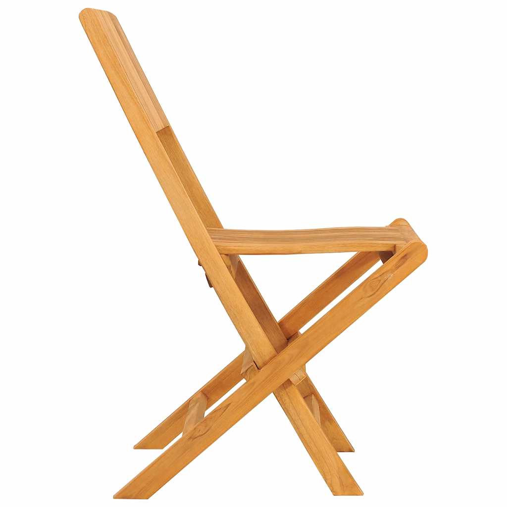 Sklopive vrtne stolice 8 kom 47x62x90 cm od masivne tikovine