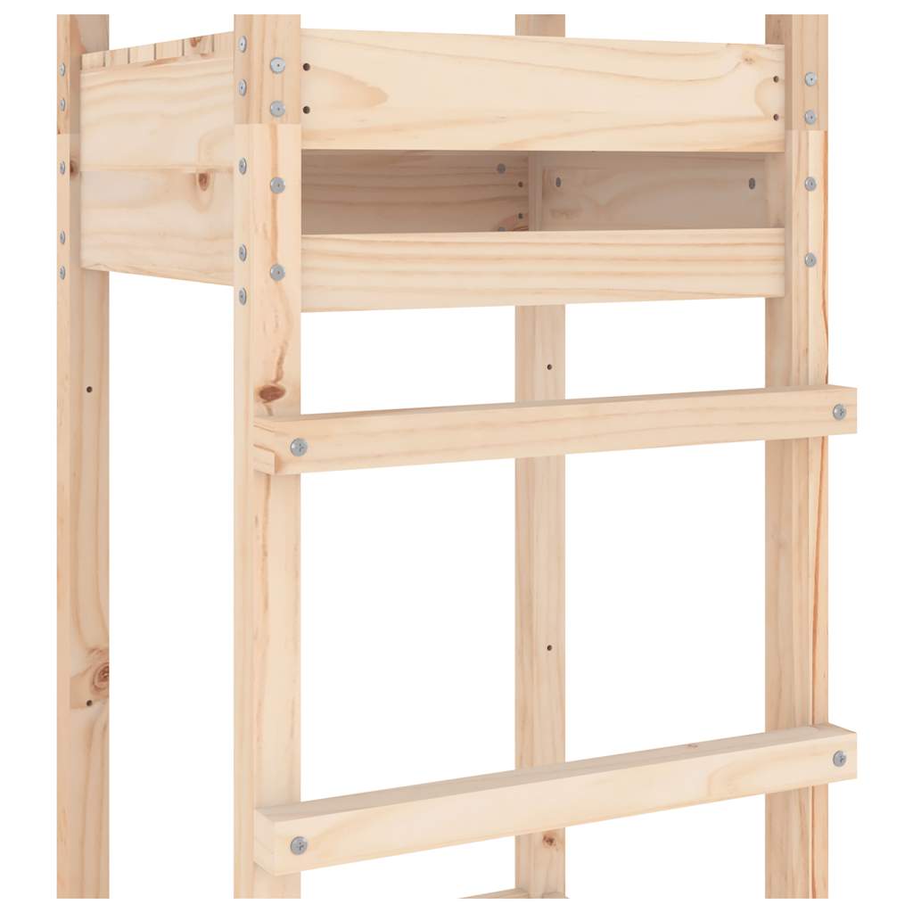 Toranj za igru 52,5 x 46,5 x 206,5 cm od masivne borovine