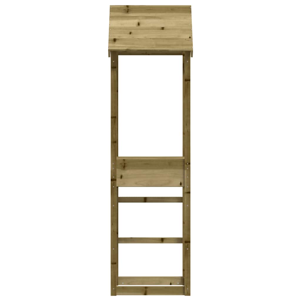 Toranj za igru 53 x 46,5 x 194 cm od impregnirane borovine