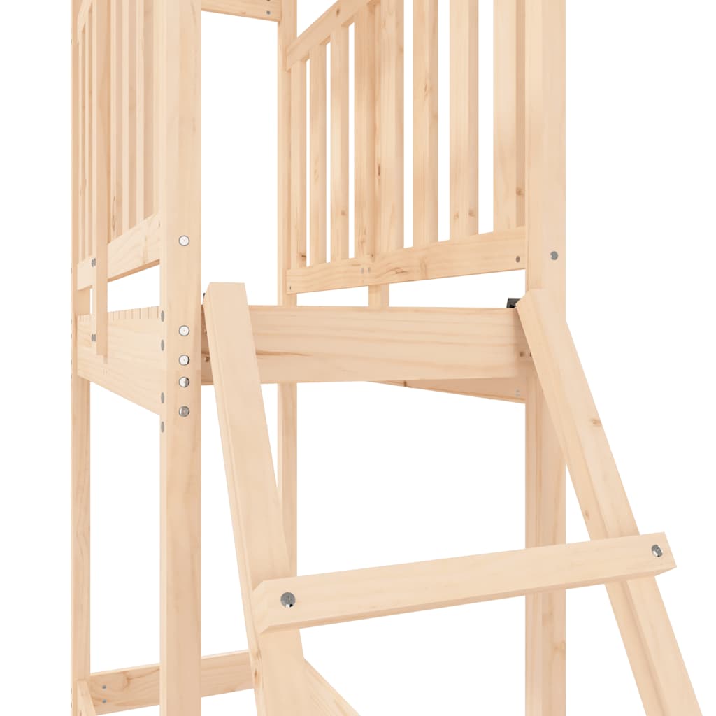 Vanjski set za igru 53 x 110 x 214 cm od masivne borovine