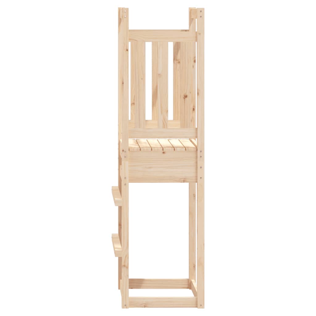 Toranj za igru 53 x 46,5 x 169 cm od masivne borovine