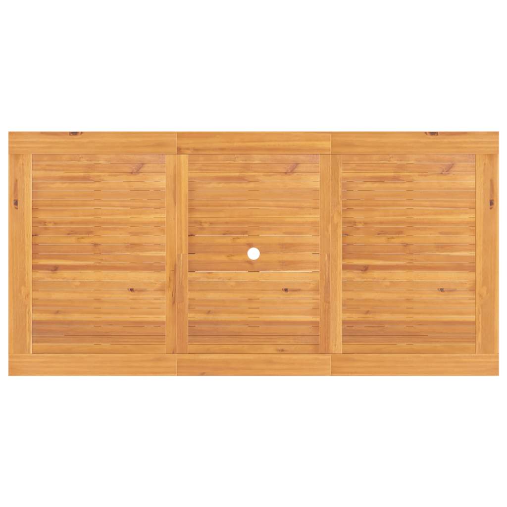 Vrtni stol na razvlačenje 110-160x80x75 cm od masivne tikovine