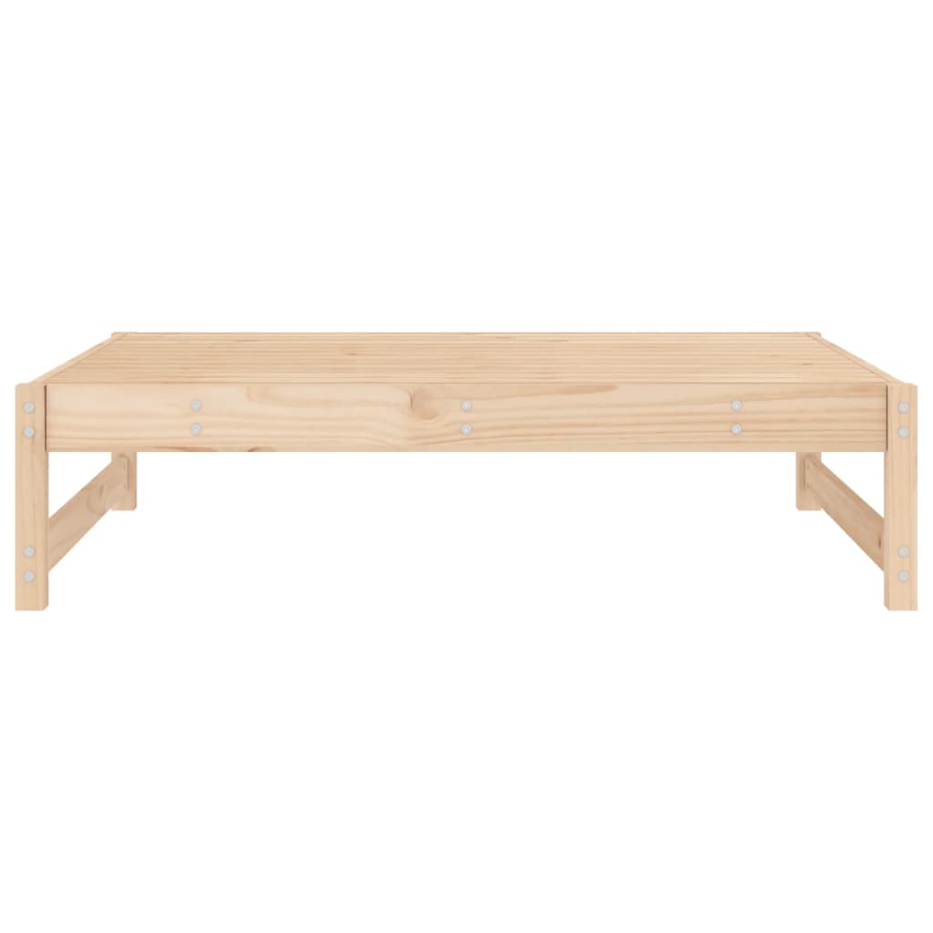 Vrtni tabure 120 x 80 cm od masivne borovine