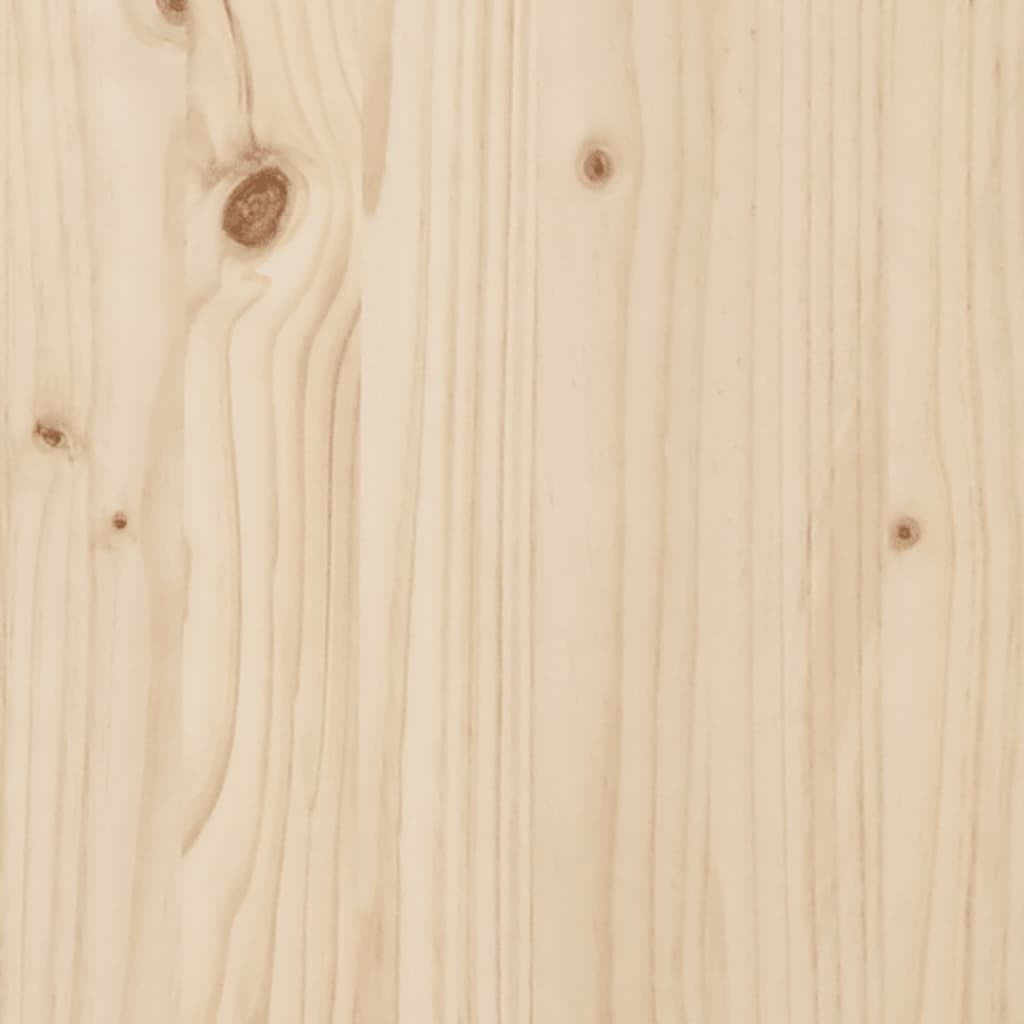 Zidna sadilica s 3 razine 60 x 18,5 x 110 cm masivna borovina