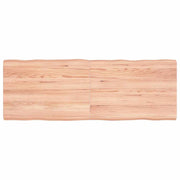 Stolna ploča svjetlosmeđa 140x50x(2-6) cm obrađena hrastovina