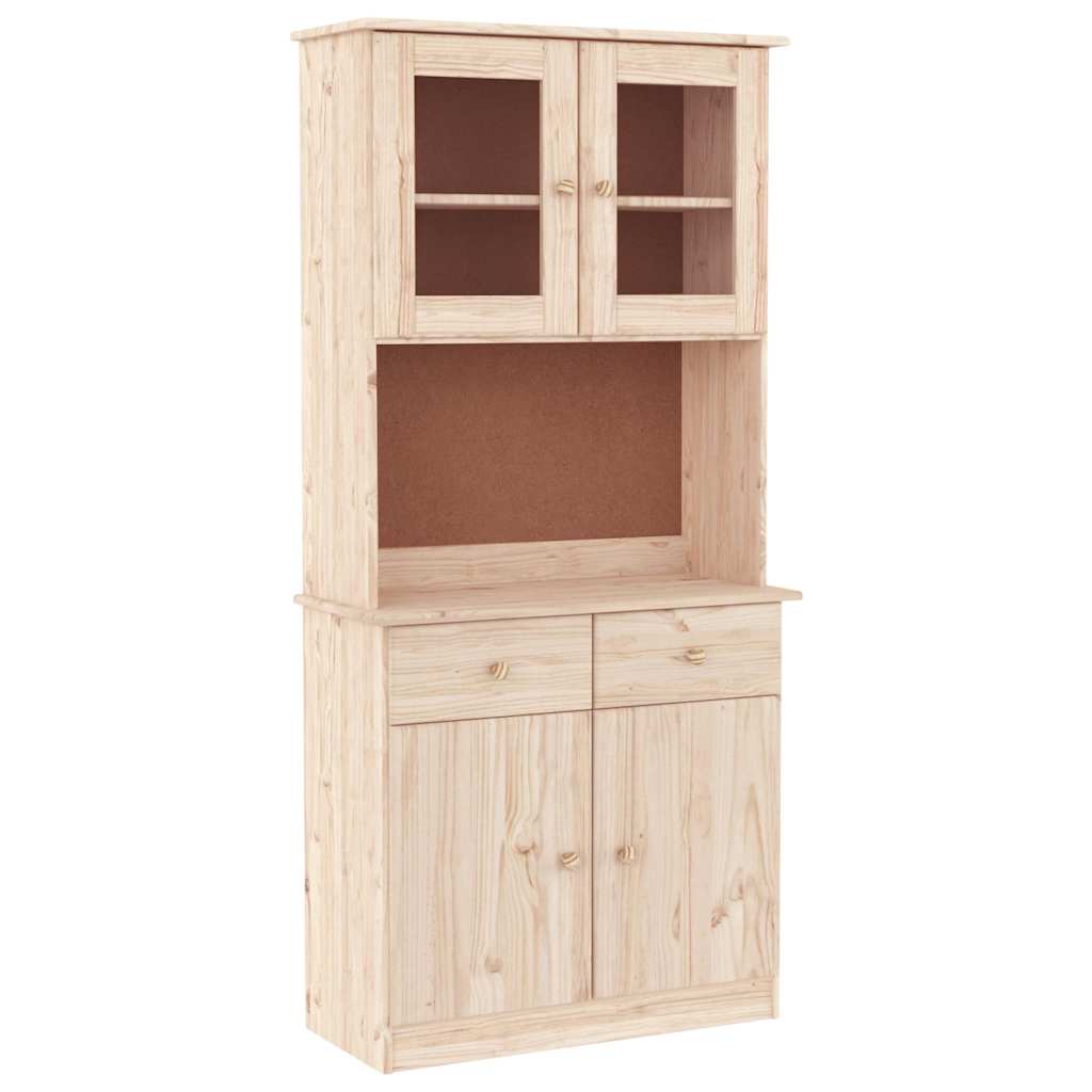 Visoka komoda ALTA 77 x 35 x 165 cm od masivne borovine
