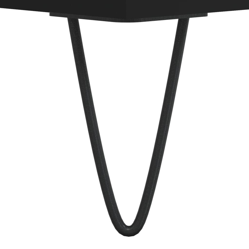 TV ormarić crni 69,5 x 30 x 50 cm od konstruiranog drva