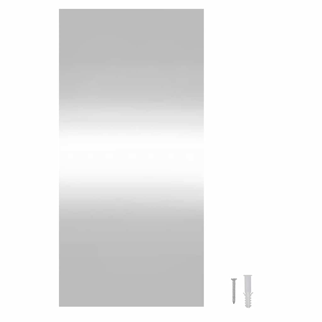 Zidno ogledalo s LED svjetlima 30 x 60 cm stakleno pravokutno