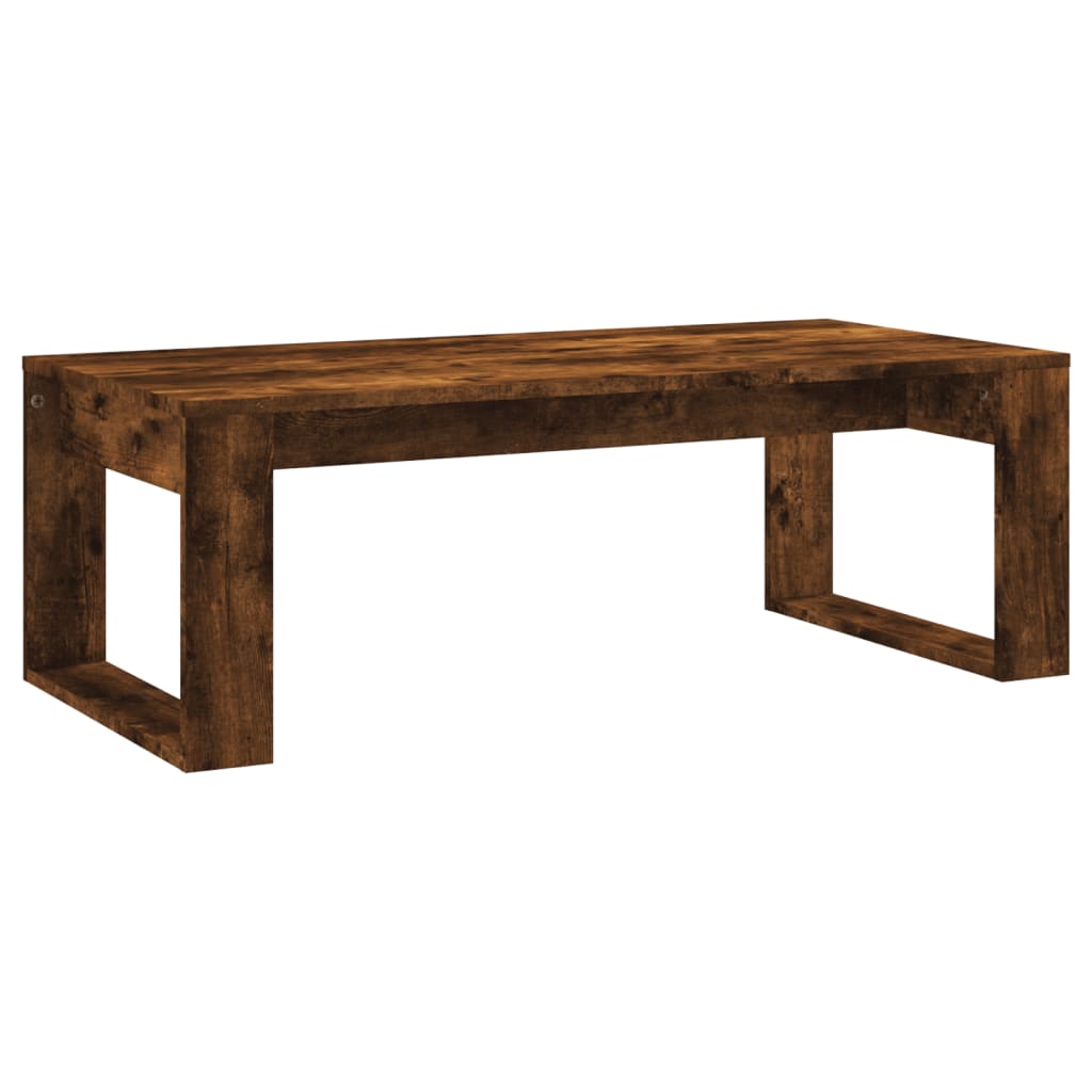 Stolić za kavu boja hrasta 102 x 50 x 35 cm konstruirano drvo