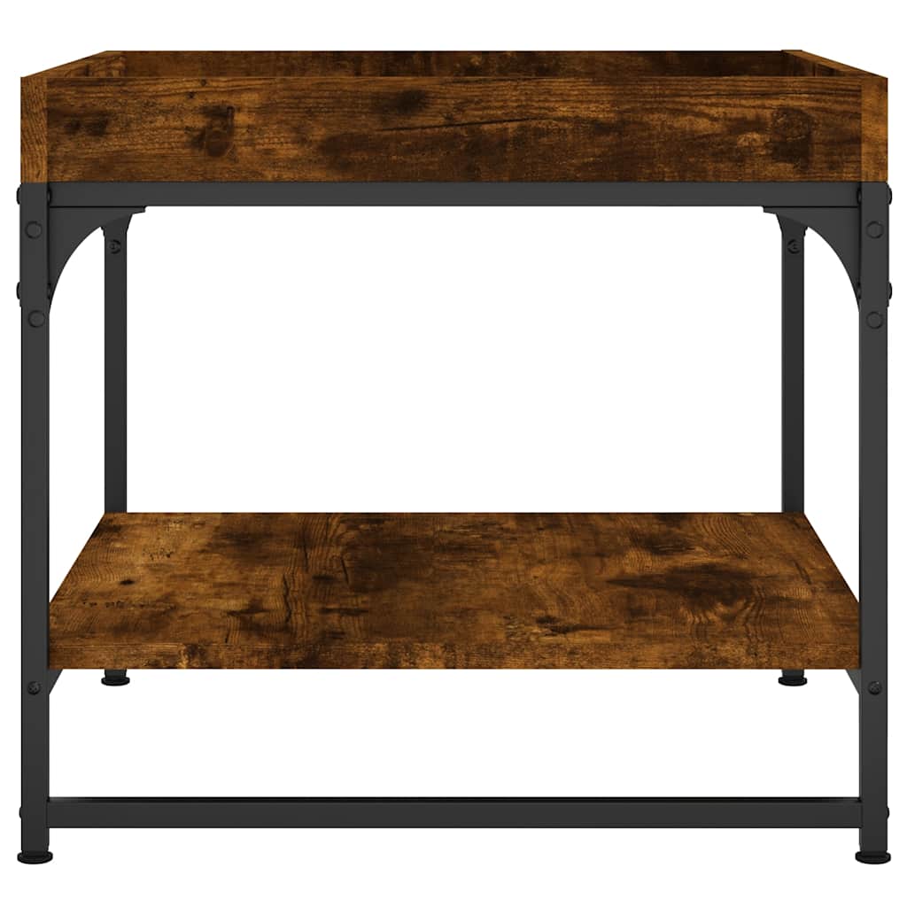 Stolić za kavu boja hrasta 49,5x49,5x45 cm konstruirano drvo