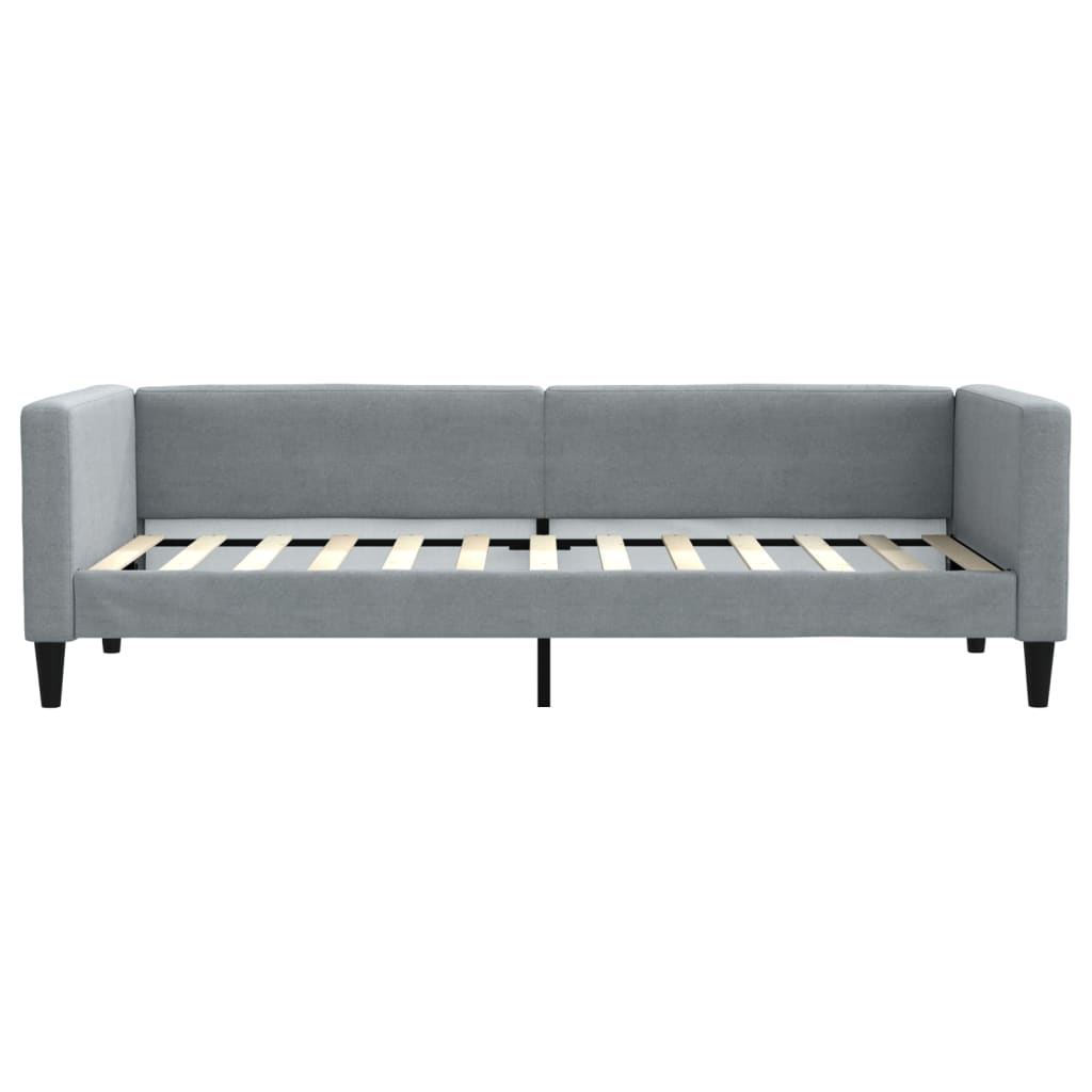 Dnevni krevet svjetlosivi 80 x 200 cm od tkanine