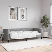 Dnevni krevet svjetlosivi 80 x 200 cm od tkanine