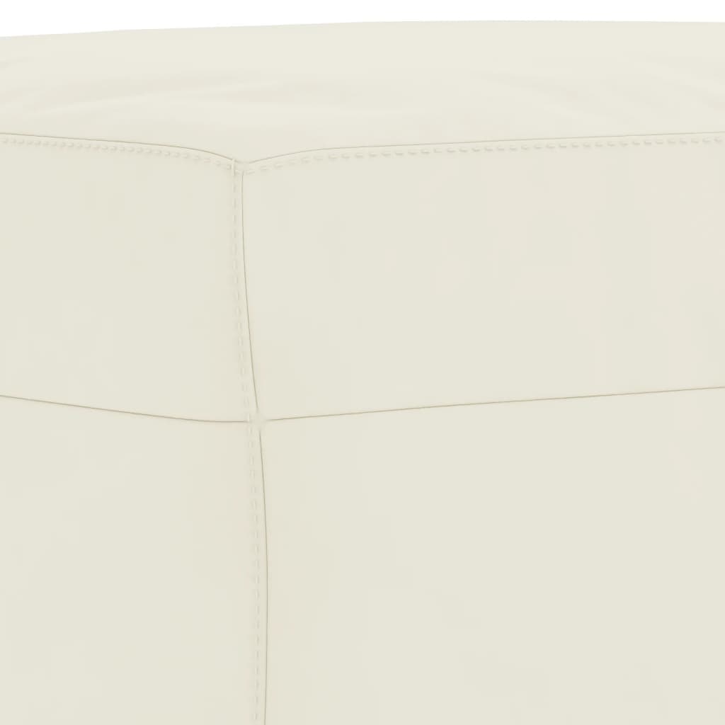 3-dijelni set sofa krem baršunasti