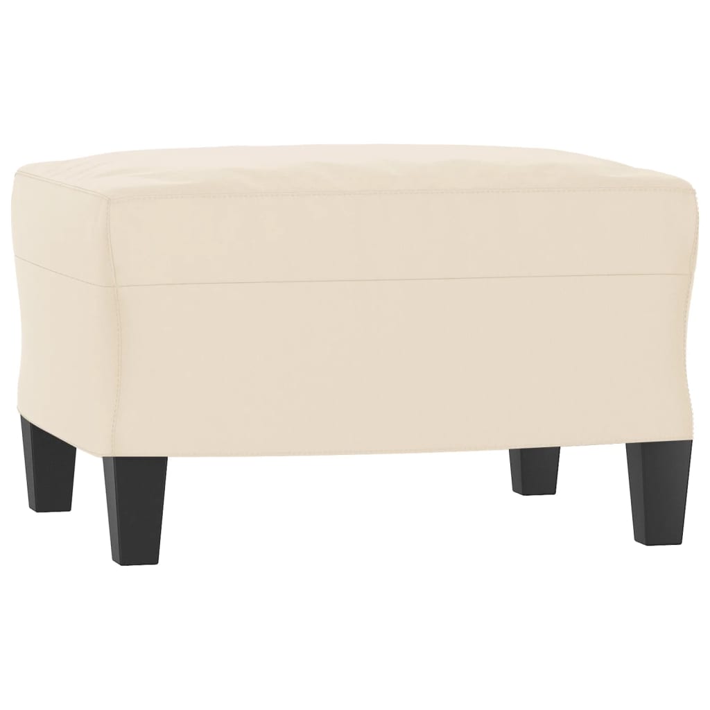4-dijelni set sofa s jastucima bež od mikrovlakana
