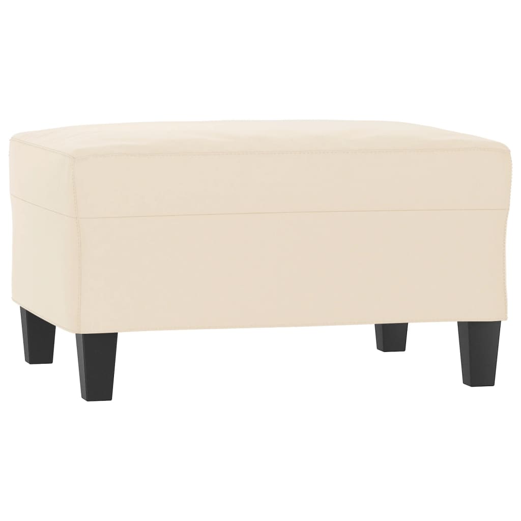 3-dijelni set sofa s jastucima bež od mikrovlakana