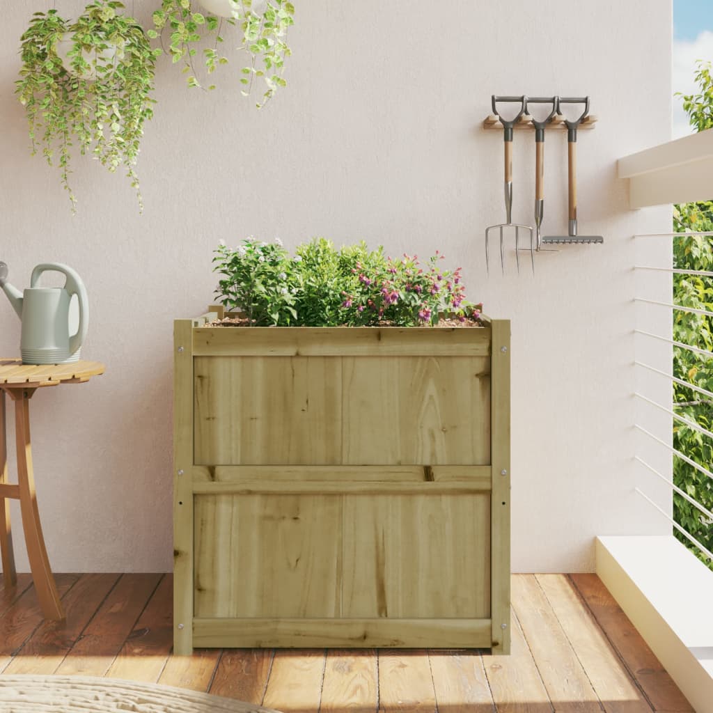 Vrtna sadilica 70 x 70 x 70 cm od impregnirane borovine