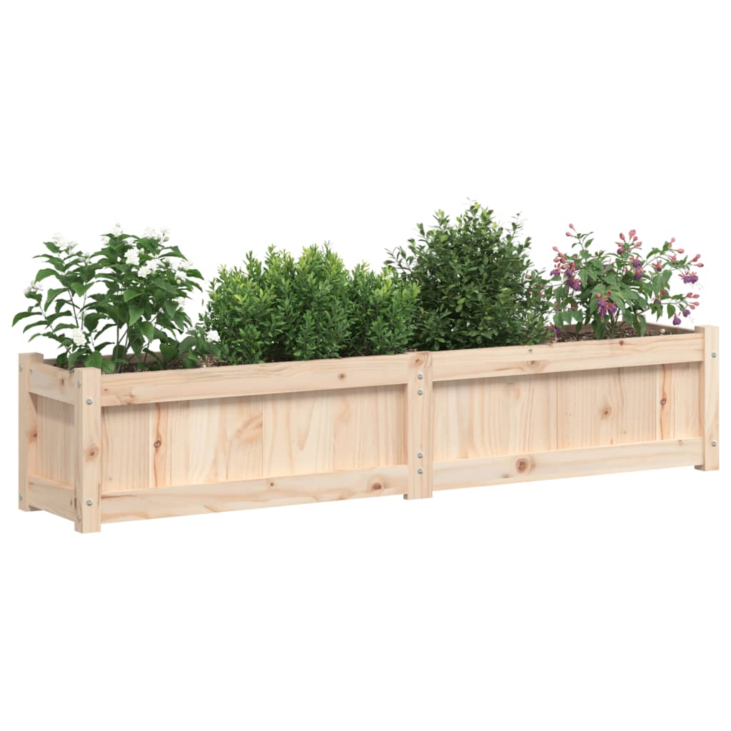 Vrtna sadilica 150 x 31 x 31 cm od masivne borovine