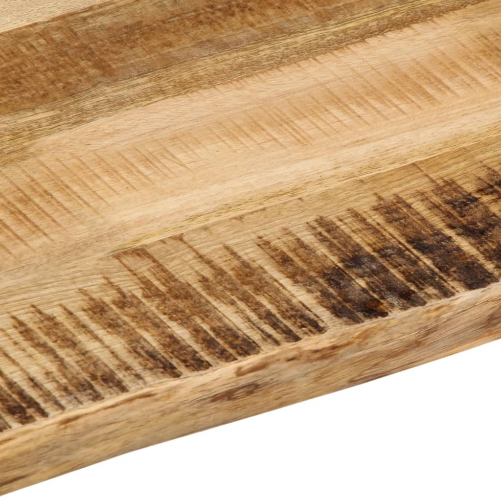 Stolna ploča sa živi rub 60x60x2,5 cm masivno grubo drvo manga