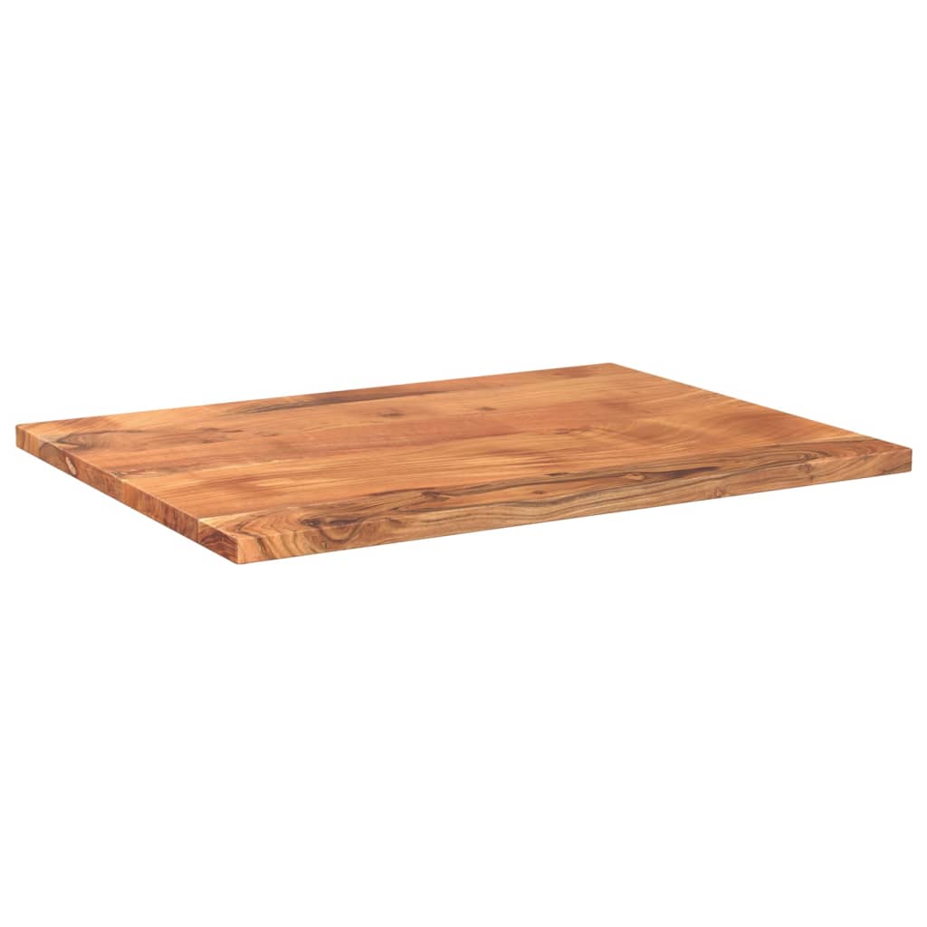 Stolna ploča 90x60x2,5 cm pravokutna od masivnog drva bagrema