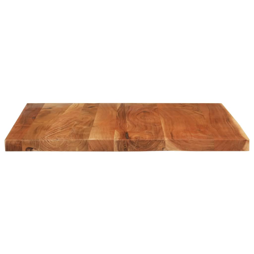 Stolna ploča 100x80x2,5 cm pravokutna od masivnog drva bagrema