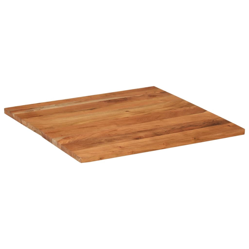 Stolna ploča 90x90x2,5 cm četvrtasta od masivnog drva bagrema
