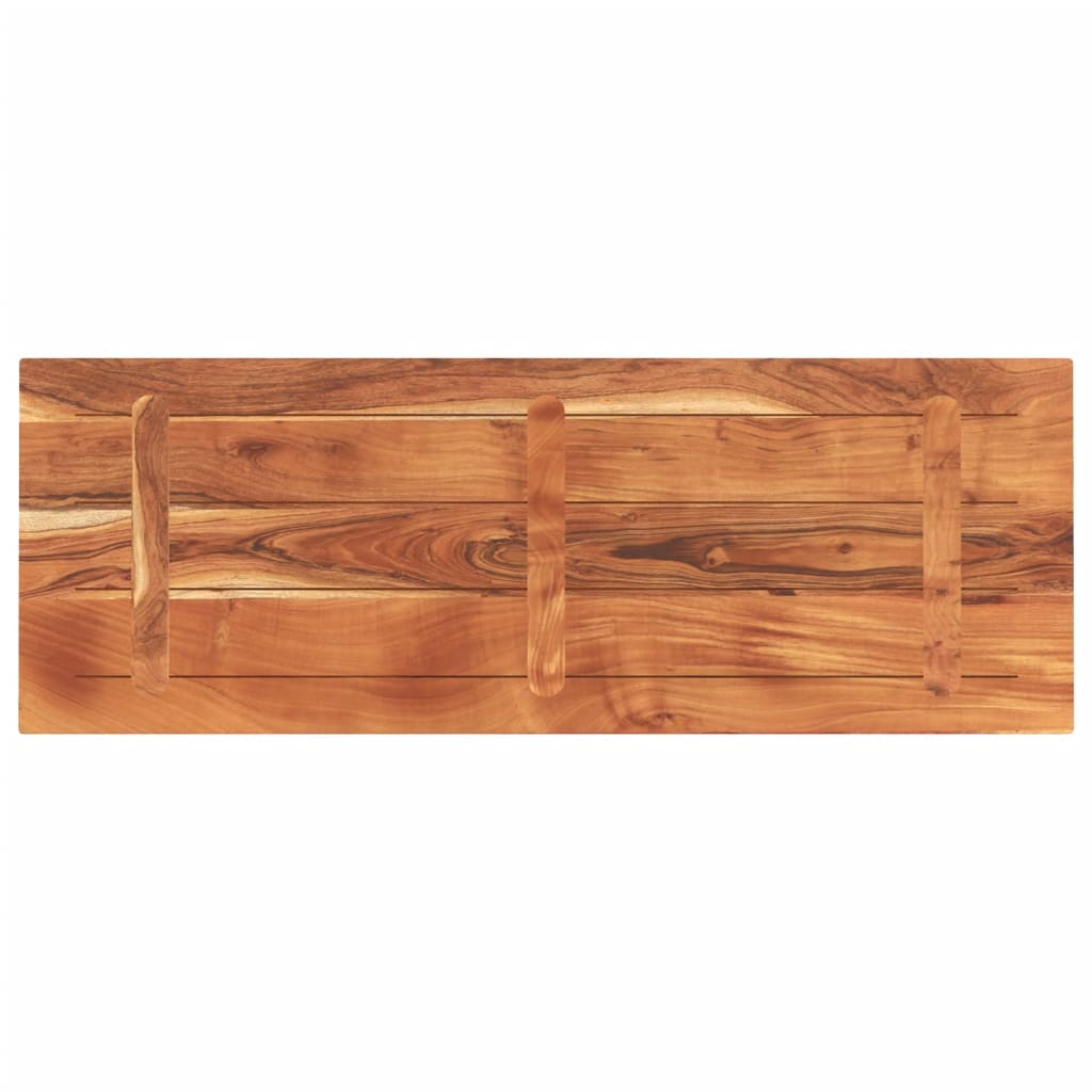 Stolna ploča 140x60x3,8 cm pravokutna od masivnog drva bagrema