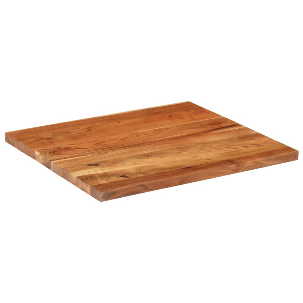 Ploča stola 100x80x3,8 cm pravokutna od punog drva bagrem