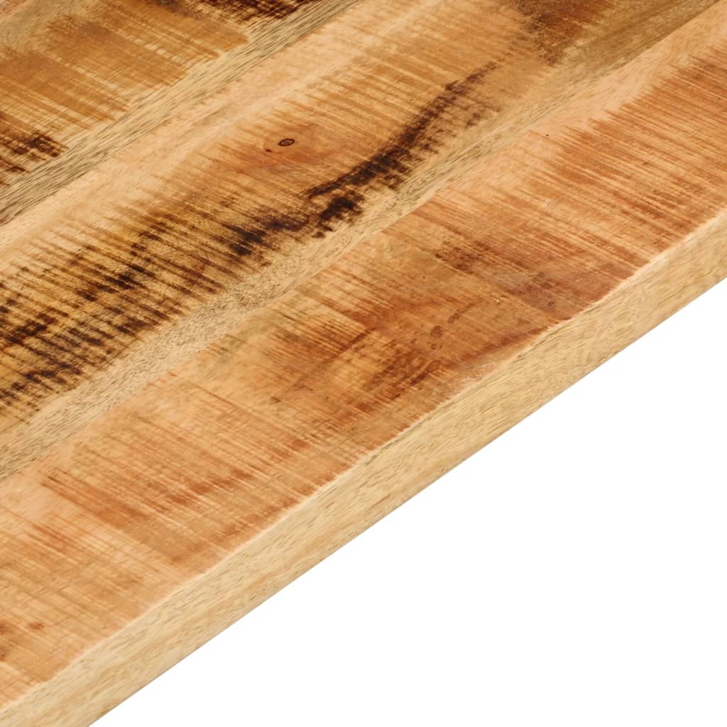 Ploča za stol 90x70x1,5 cm pravokutna masivno grubo drvo manga