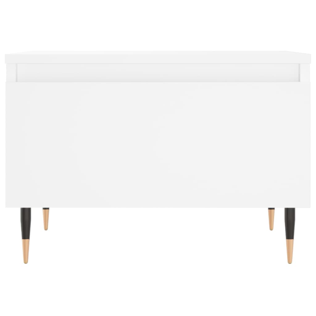 Stolići za kavu 2 kom bijeli 50 x 46 x 35 cm konstruirano drvo