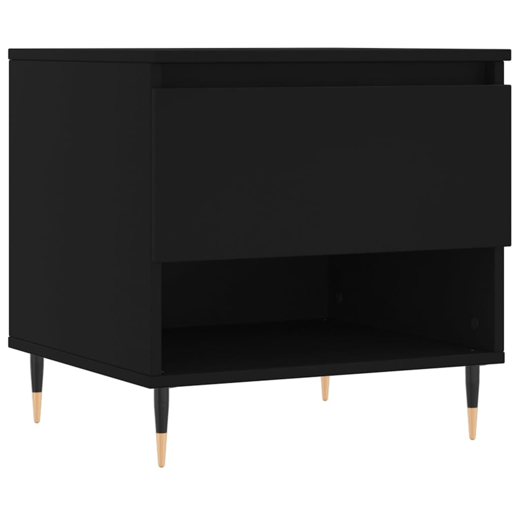 Stolići za kavu 2 kom crni 50x46x50 cm od konstruiranog drva